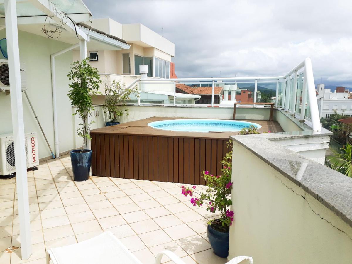 Ferienwohnung Cobertura Em Canasvieiras - Vista Para O Mar - 50 Mtrs Da Praia - Centro Canasvieiras Florianópolis Exterior foto